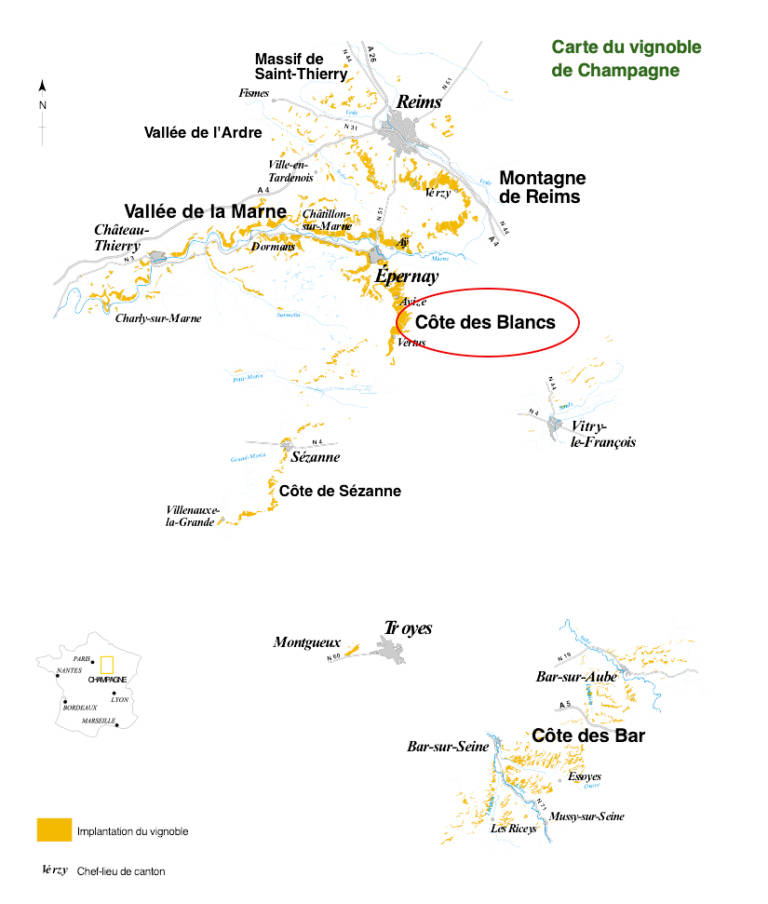 La Côte des Blancs Archive ANobis Sektkellerei