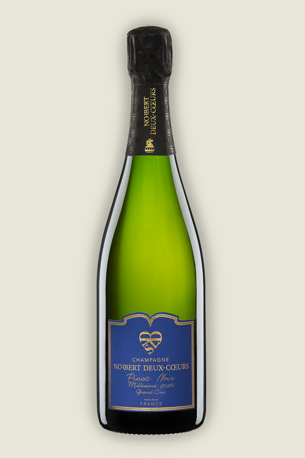 Norbert Deux-Cœurs Pinot Noir - Millesime 2020 Grand Cru - Extra Brut